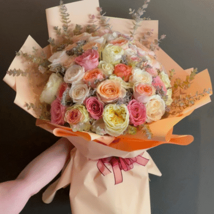 Rose Ball - Gül Buketi | Papatya Çiçekçilik