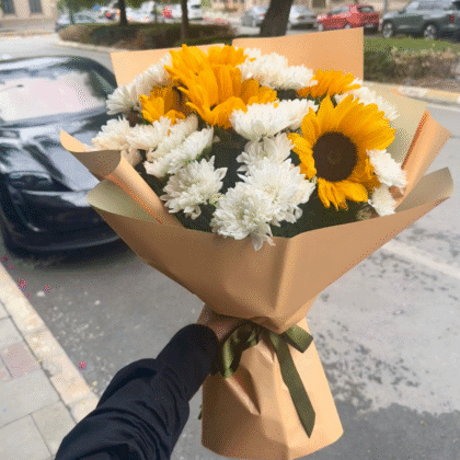 Sunflower & Daisy
